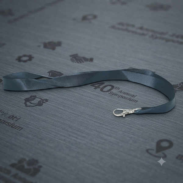 Neck Lanyard with Metal Clip