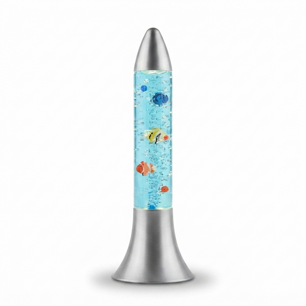 Small Magma Fish Rocket Lamp