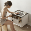Modern Two-Drawer Bedside Table for a Stylish Bedroom