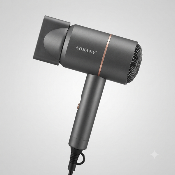 High Power Two Gear Adjustable Electric Hair Dryer