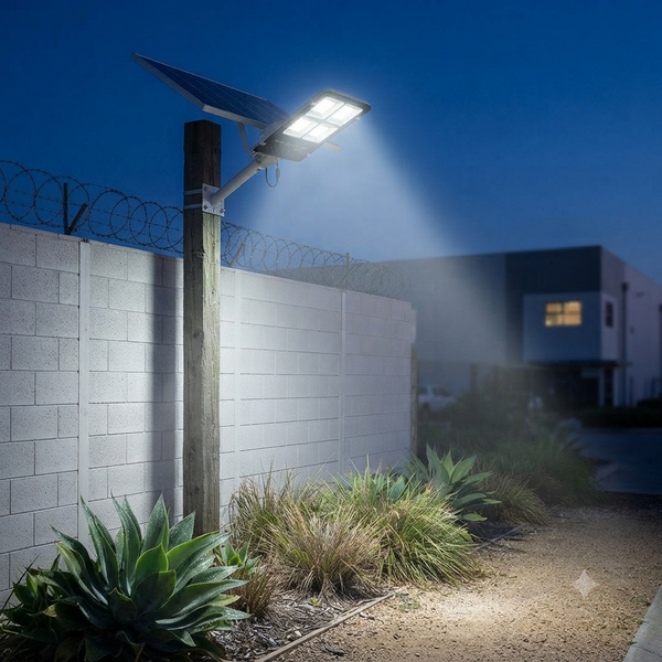 600W LED Solar Flood Light
