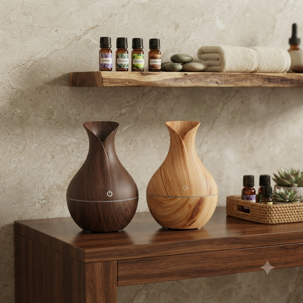 Grain Electric Essential Oil Diffuser and Humidifier
