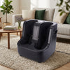 Electric Foot and Calf Massager designed for home use with dual-leg position for foot relaxation and comfort.