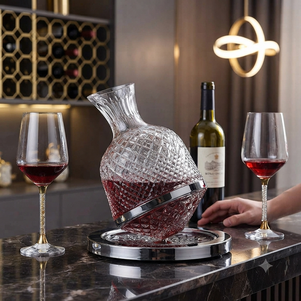 Rotating Wine Decanter