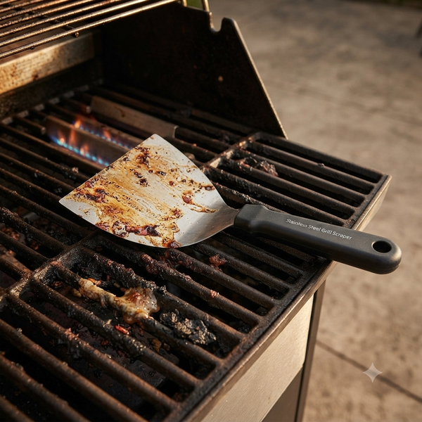 Stainless Steel Grill Scraper
