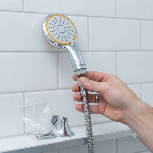 3-Function Handheld Shower Head Set with 1.5m Hose