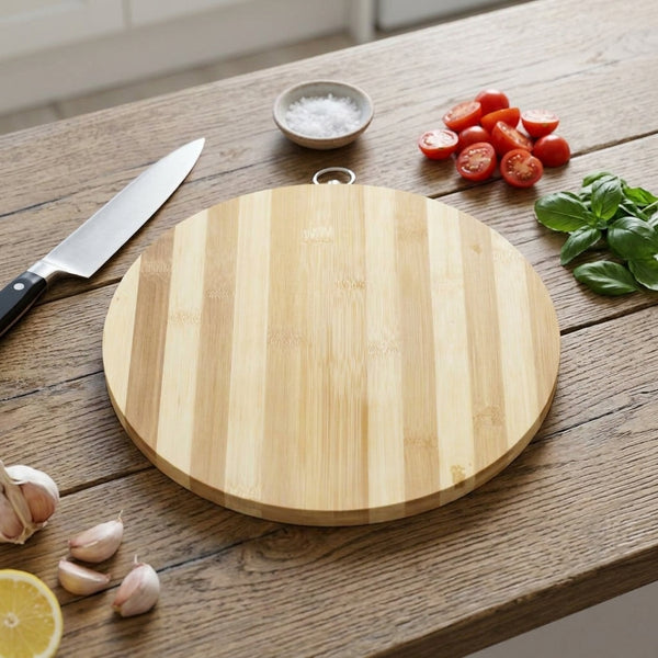 Round Bamboo Cutting Board