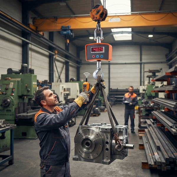 3 Ton Digital Crane Scale - Reliable Heavy Lifting Solution