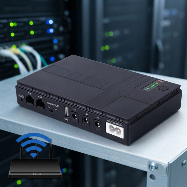 Mini UPS Backup Power Supply