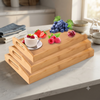 3 Piece Classy Bamboo Tray Set