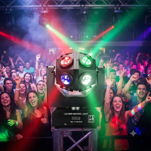 Led Mini FootBall Moving Head Beam Light
