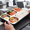 4 Compartment Large Capacity Sealed Square Lunch Box
