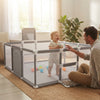 Baby Playpen With Basketball Hoop