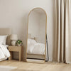 Gold Arch Full-Length Mirror