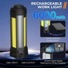 Rechargeable Waterproof COB LED Work Light