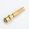 Heavy Duty Brass High Pressure Hose Nozzle for effective outdoor cleaning and watering needs.