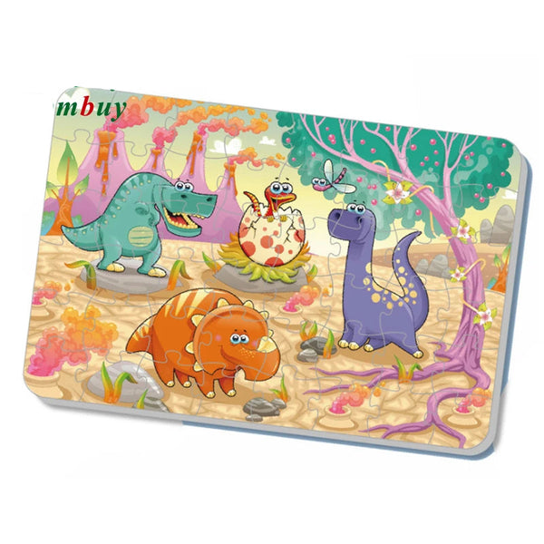48-Piece Childrens Dinosaur Jigsaw Puzzle