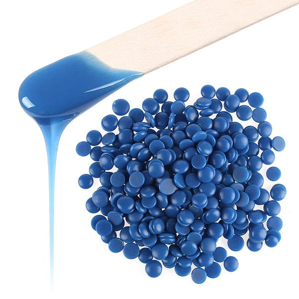 400g Wax Seal Beads Pack with blue resin-wax blend and melting stick for creating professional-looking seals.
