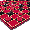 Portable Folding Checkers Board Game