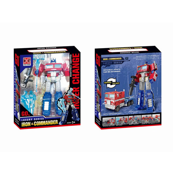 2-in-1 Deformation Truck Robot Toy in packaging showcasing robot and truck transformation features.