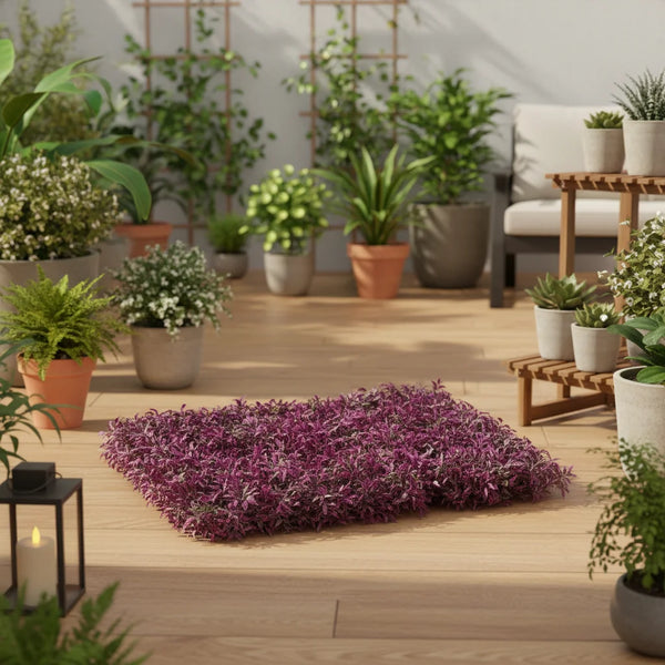 Plastic Artificial Plant Wall Panel