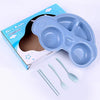 Car-Shaped Kids Bowl with Spoon and Fork Set