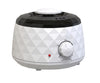 Electric 500cc Pro Wax Heater with control dial for efficient hair removal at home.