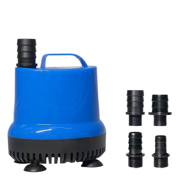 45W 2500L-H Flow Aquarium Submersible Water Pump with hose connectors for efficient water circulation.
