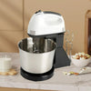 12L Automatic Multi-Functional Kitchen Juicer with stainless steel bowl and beaters on a kitchen counter.