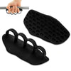 Ergonomic Anti-Slip Rubber Workout Grips shown in hand and close-up view for optimal grip during workouts.