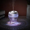 350ml USB Humidifier with Mood Light & Aromatherapy creating a calming atmosphere with soft lighting.