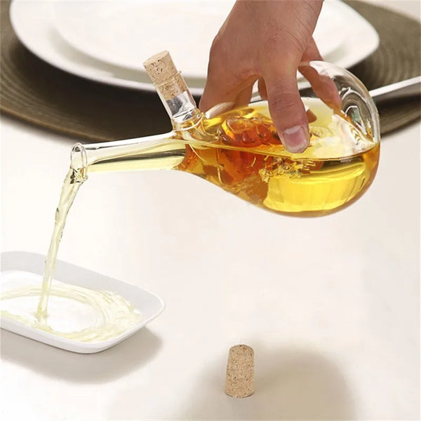 Nordic Glass Oil and Vinegar Dispenser Bottle