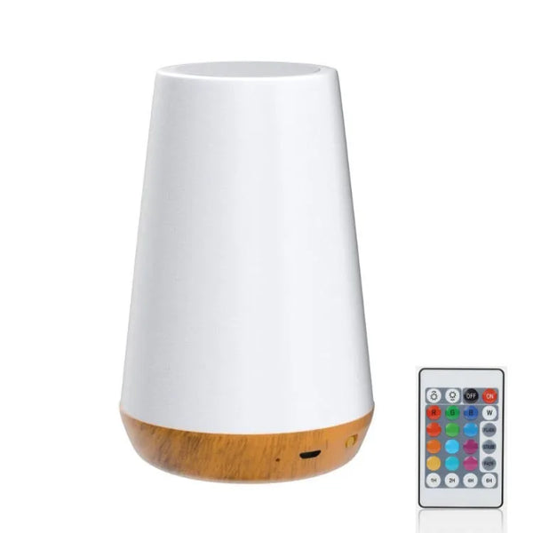 Portable USB Rechargeable Remote Control Dimmable Touch Lamp