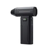 Portable Mini Turbo Handheld Fan with Digital Display designed for personal cooling.