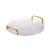 Round Storage Tray Kitchen Organizer