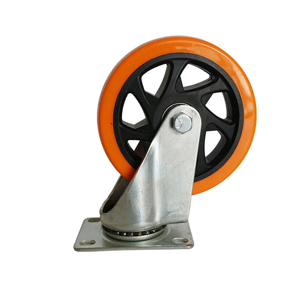 Industrial Heavy Duty Swivel Caster Wheels for smooth mobility and stability on heavy furniture and equipment.