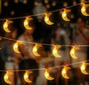 Moon String Lights — 40 LED Battery Powered Ramadan Decor