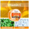 Vitamin C Whitening and Moisturizing Face Gel with Asiatic Extract and Collagen for skin repair.