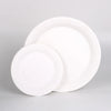 Disposable White Round Paper Plates 230mm 20 Pack