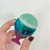 Mermaid Gradient Acrylic Nail Brush