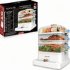 1000W Electric Food Dehydrator Machine with multiple layers for healthy meal preparation.