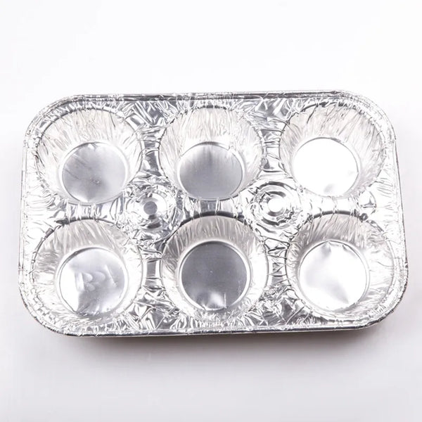 Non Toxic Aluminium Cup Cak Foil Tray