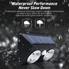  Solar Motion Sensor Security Flood Light