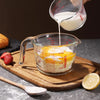 Heat-Resistant Glass Measuring Cup with Handle