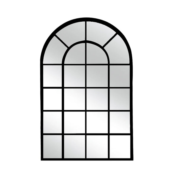 Decorative Metal Arched Wall Mirror