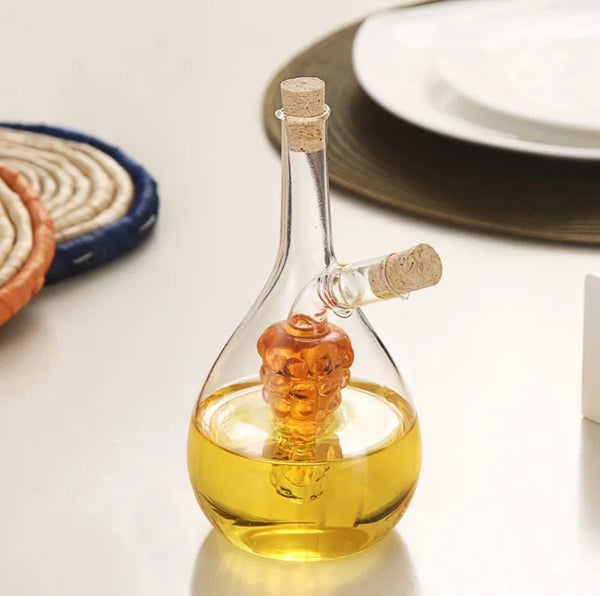 Nordic Glass Oil and Vinegar Dispenser Bottle