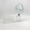 3Plastic Makeup Mirror Storage Organizer