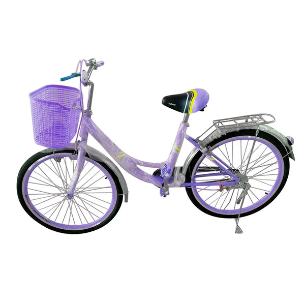 26 inch single speed ladies bicycle side view