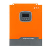 3500W Photovoltaic Hybrid Inverter with MPPT Controller in bright orange with LCD display.