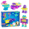 Colorful Soft Sensory Squishy Building Blocks set featuring various shapes and colorful pieces for toddlers.